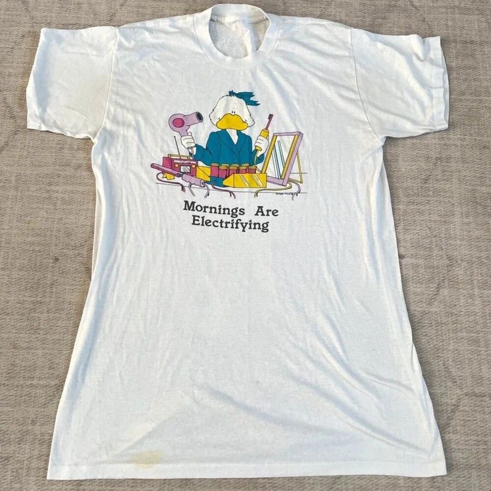 Vintage Soft Long Tshirt Morning Humor